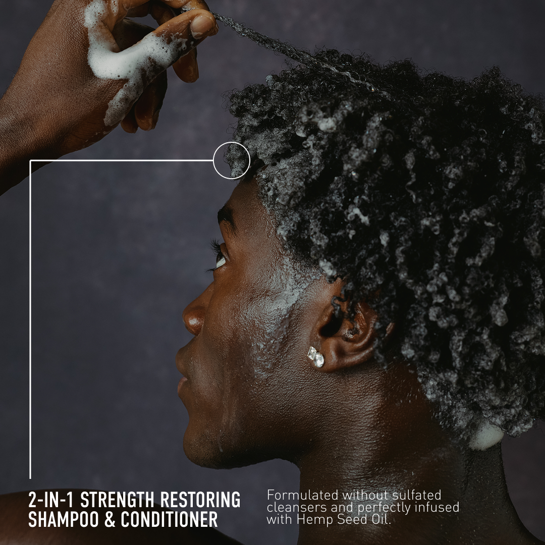 Bevel 2-in-1 Strengthening Shampoo and Conditioner - Image 3